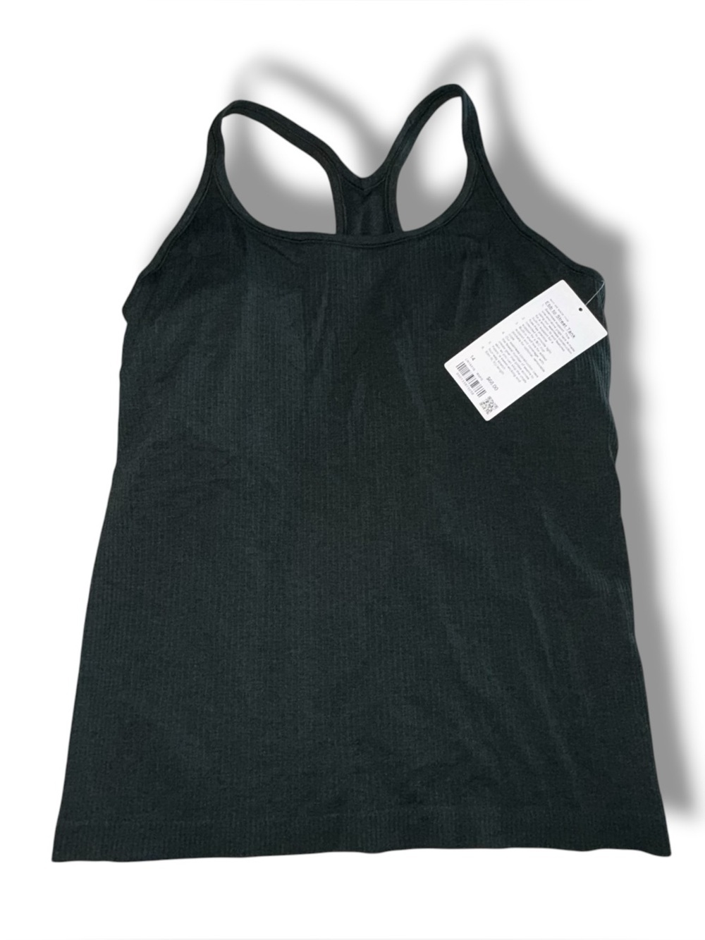 NWT LULULEMON Ebb to Street Tank – Rain Forest Green Size 14 - Picture 3 of 8